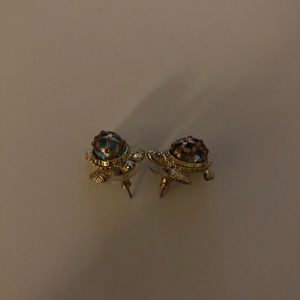 Cute turtle earrings - Betsy Johnson - never used